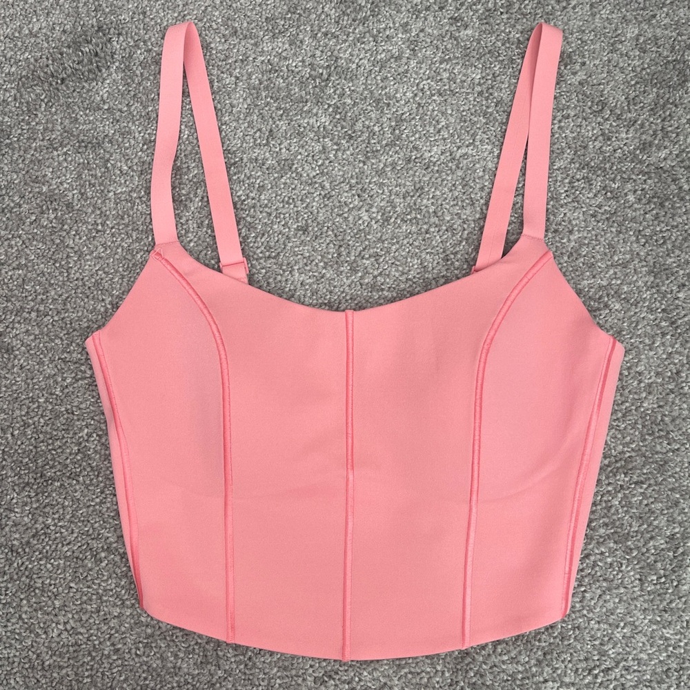 Offline by Aerie Real Me Hold Up Corset Sports Bra